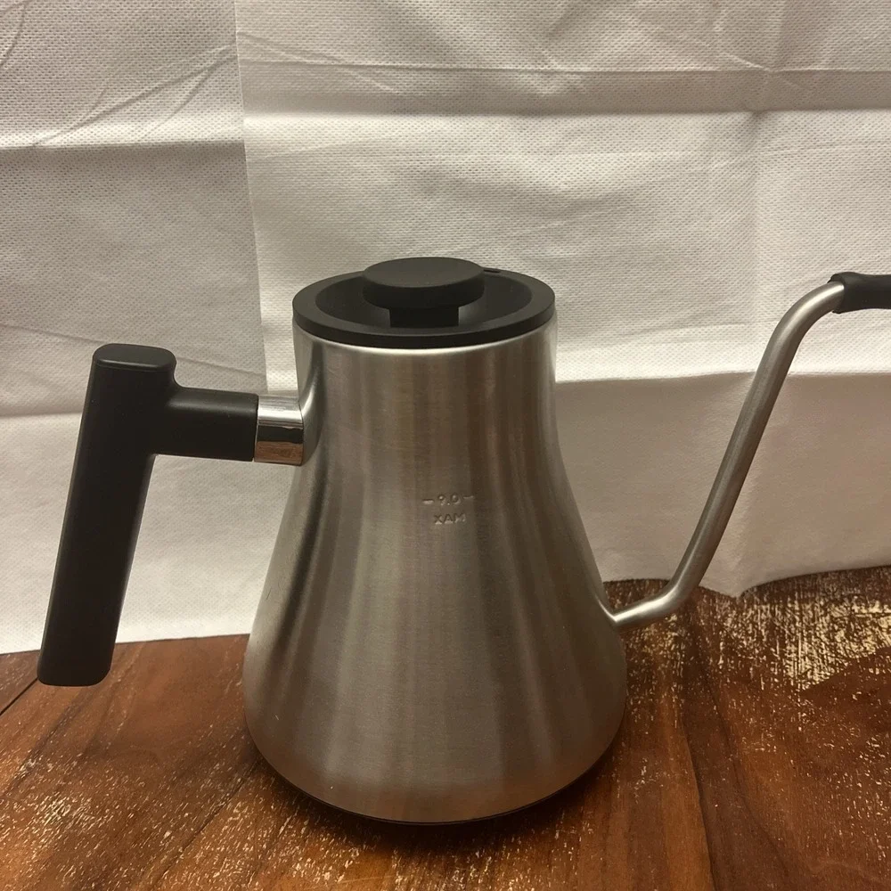 COZII Electric Gooseneck Coffee Kettle 0.9L Silver